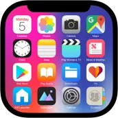 iOS 11 Launcher - iPhone X Style