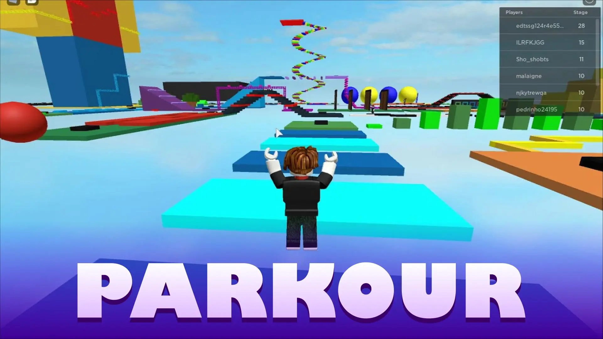 Baixe Mapas de parkour para roblox no PC