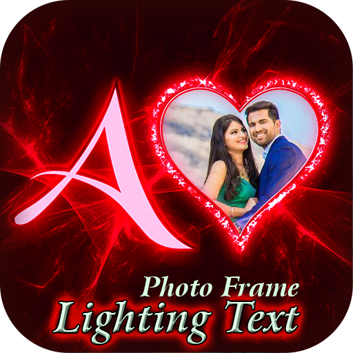 Lighting Text Photo Frame