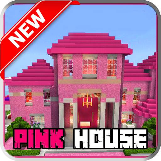 Pink House Map for Minecraft PE