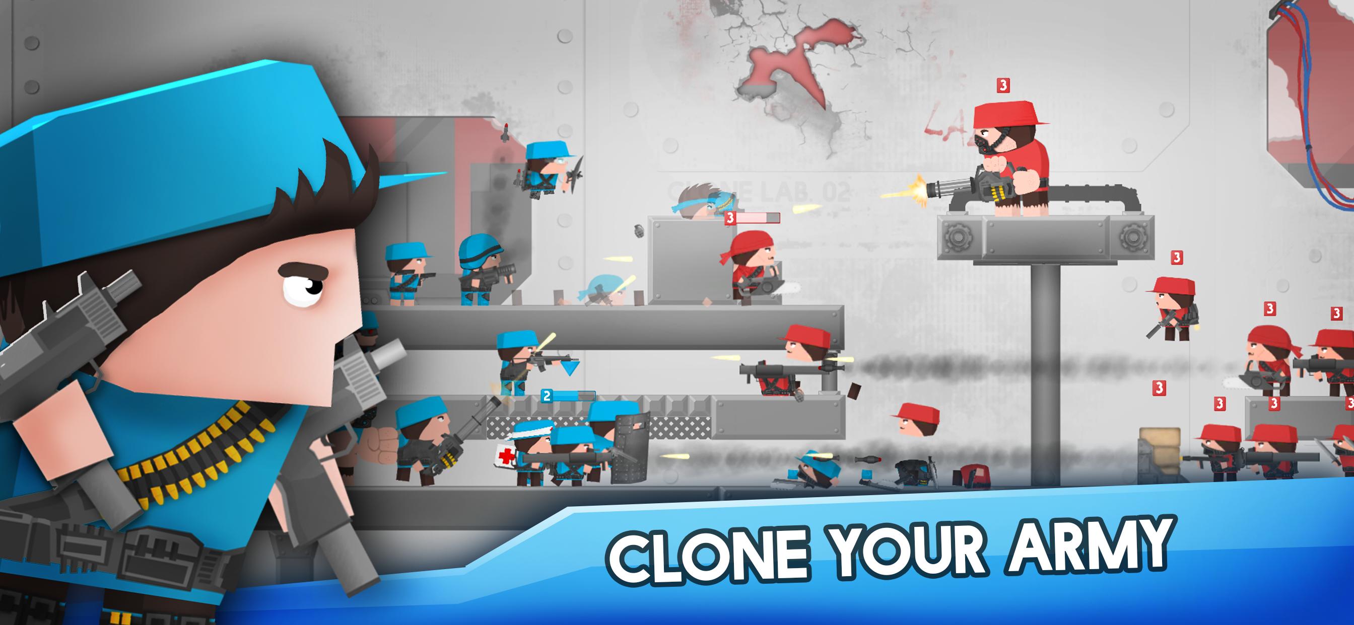 Скачать Clone Armies : Боевая игра на ПК | Официальный представитель  GameLoop