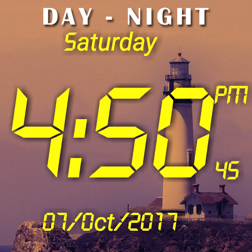 Day night changing clock lwp