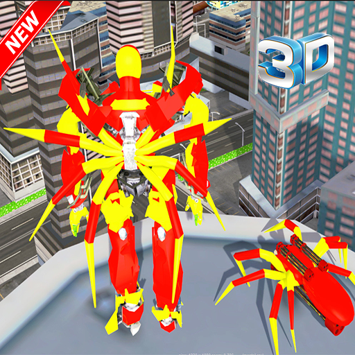 Spider Robot Sim-Amazing Spider Grand Robot Battle