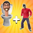 Merge Toilet Monster Game bop