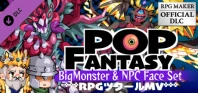 RPG Maker MV - POP FANTASY BigMonster and NPC Face Set