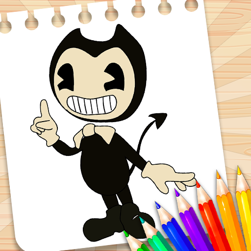 Bendy Game Coloring Book