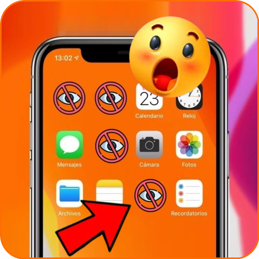 Hide apps: change icon