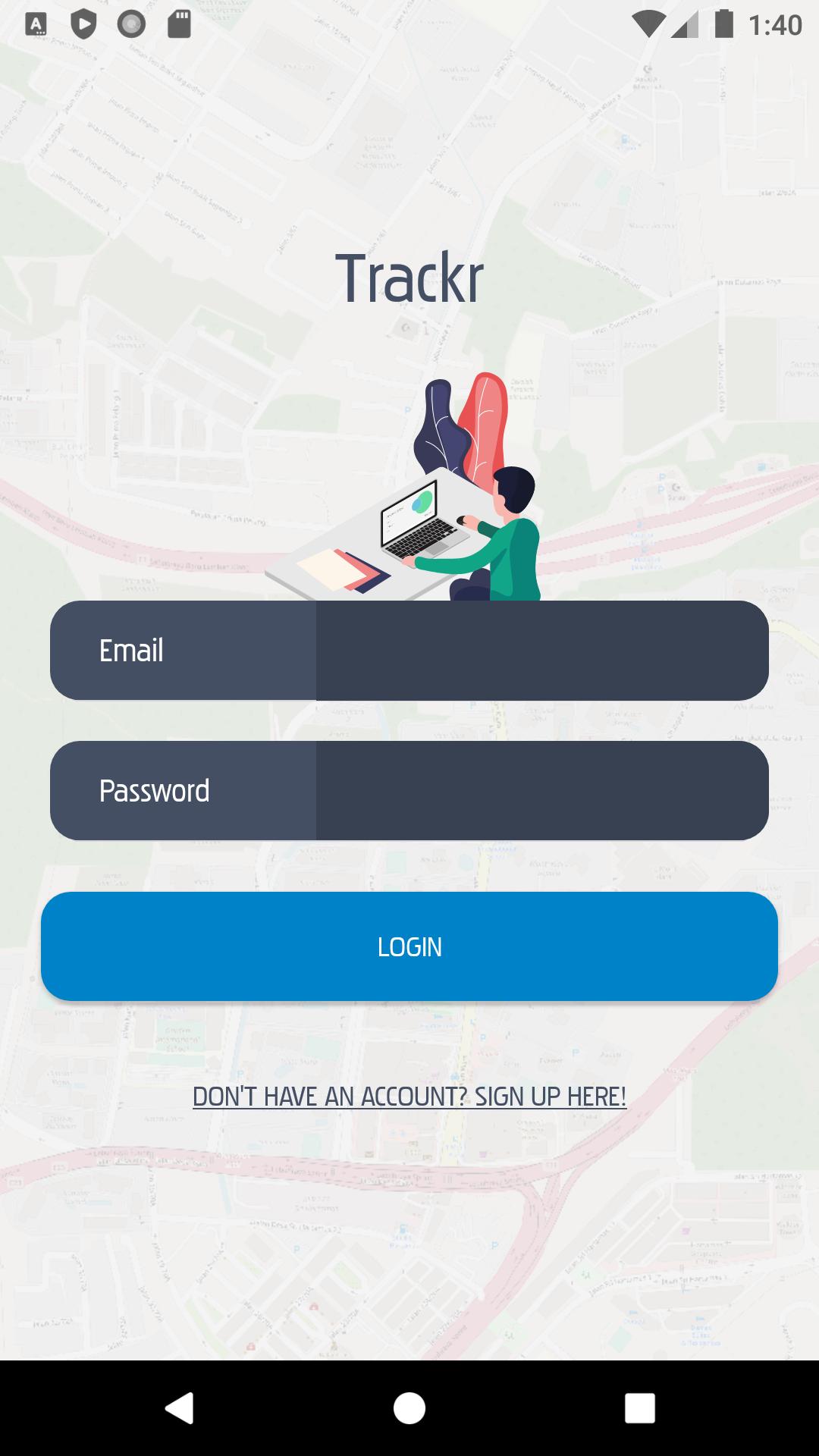 Download Trackr android on PC