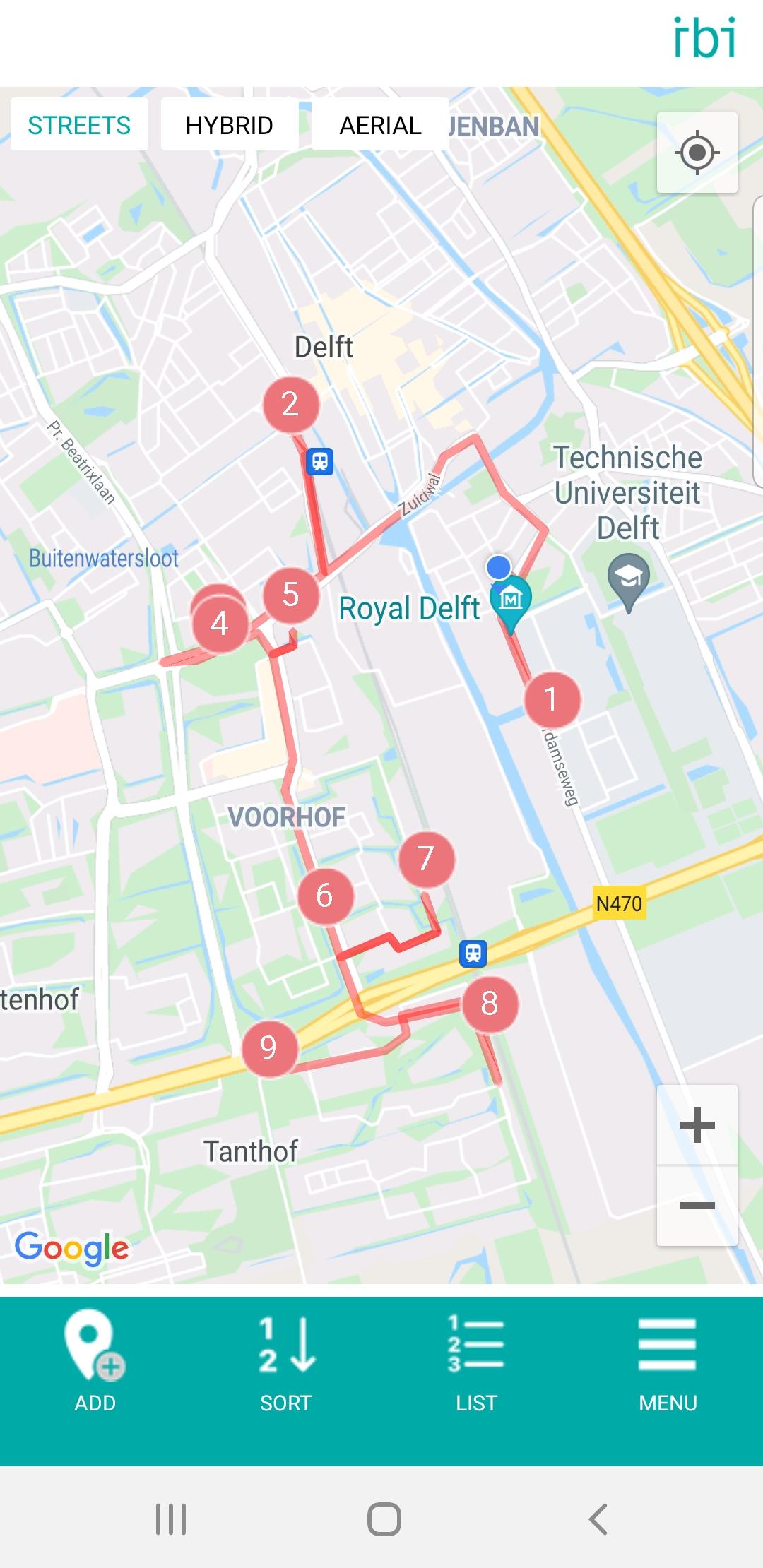 Download IBI smart route planner android on PC