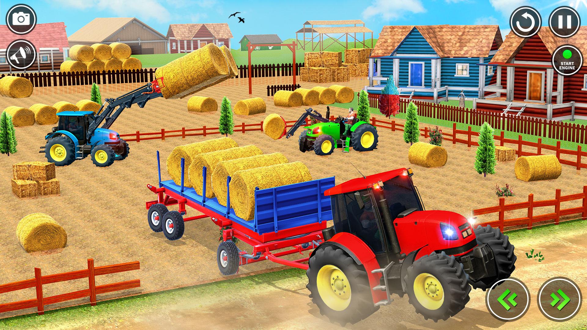 Скачать Real Farming Tractor Driving на ПК | Официальный представитель  GameLoop