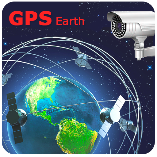 GPS, पृथ्वी कैमरा, उपग्रह मानचित्र और सड़क दृश्य