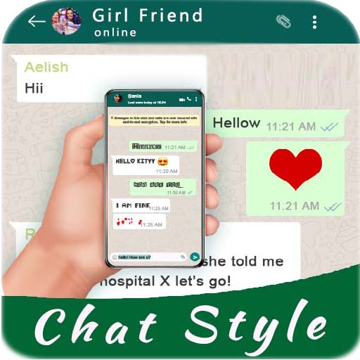 Chat Style for WhatsApp -Fonts