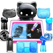 Kitty Makeup Slime DIY