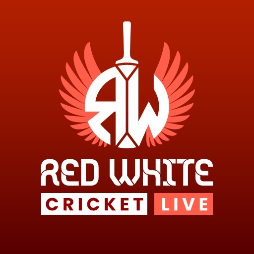 Red White Cricket Live Line