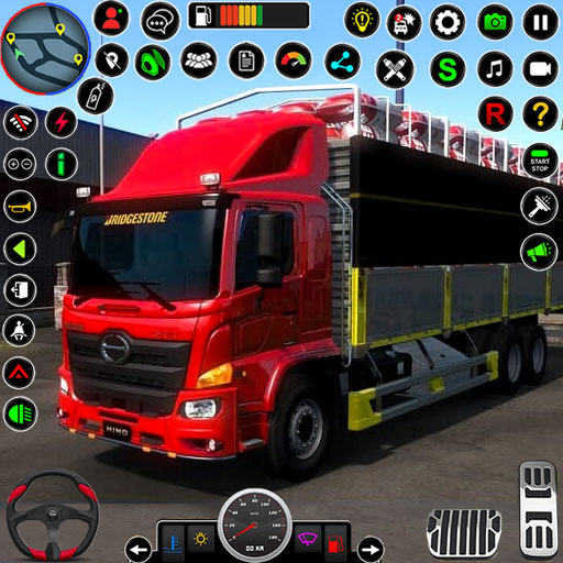 トラックシミュレーター：貨物運転
