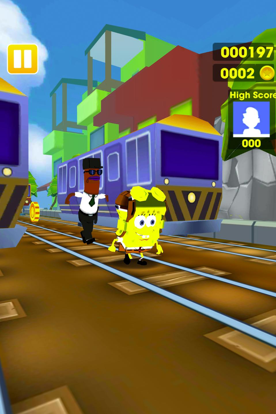 Subway Spongebob Surf Run APK + Mod for Android.