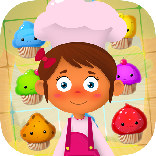 Cupcake crush: match 3 jogos