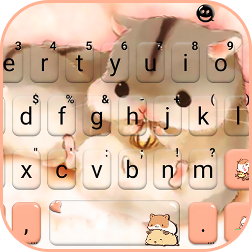 Cute Furry Hamsters Keyboard T