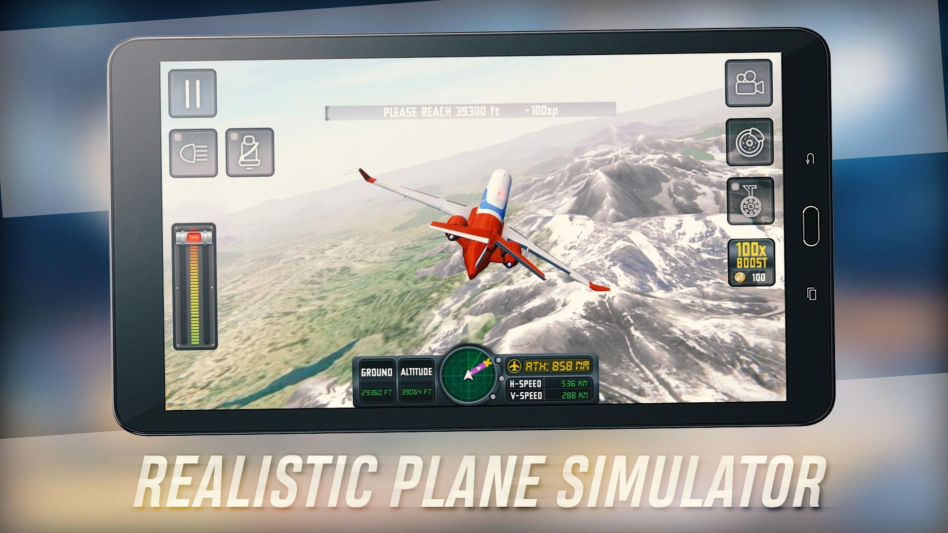 Download Flight Sim 2018 android on PC