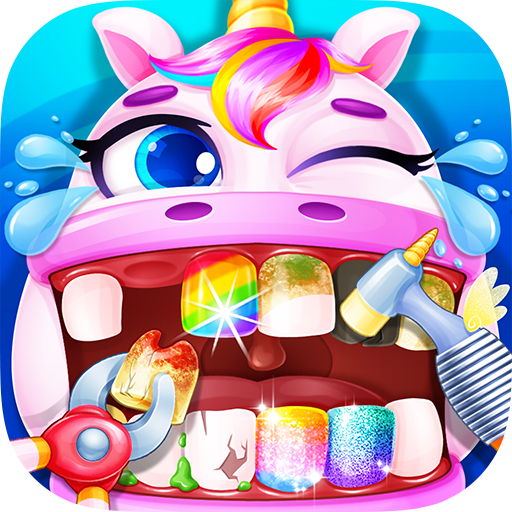 Unicorn Dentist - Rainbow Pony Beauty Salon