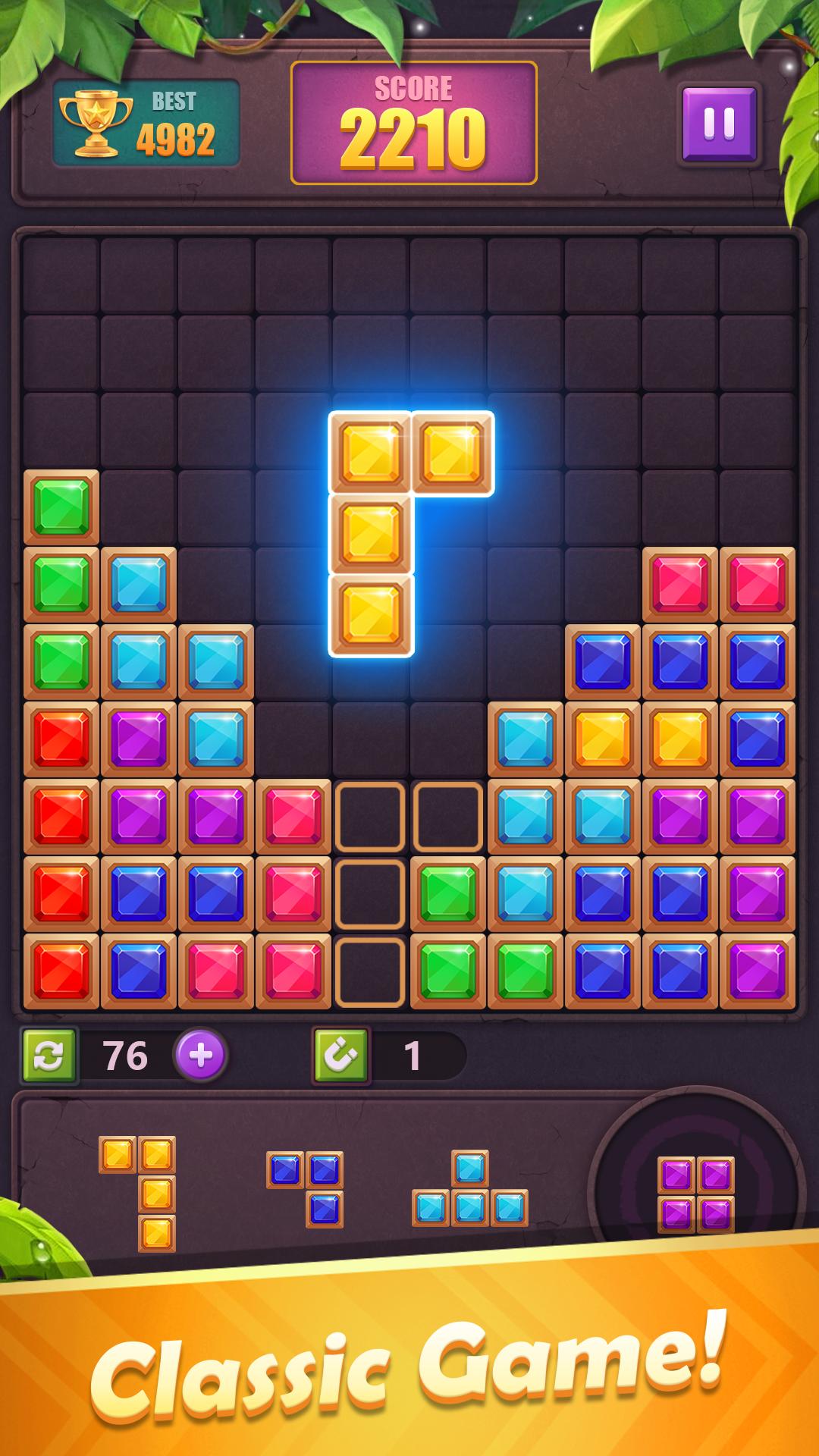 Скачать Block Puzzle Gem: Jewel Blast на ПК | Официальный представитель  GameLoop