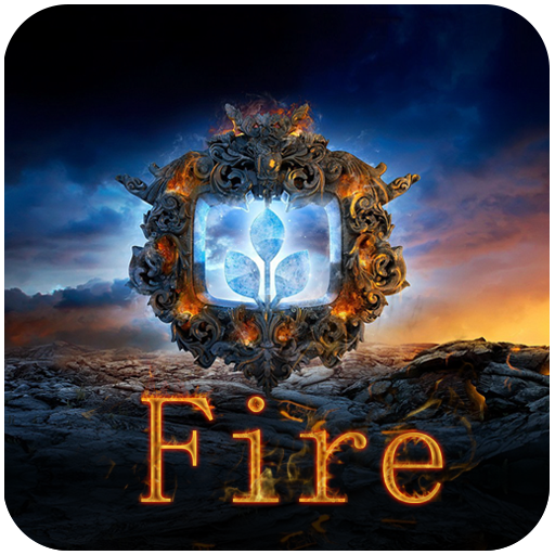 Fire Next Launcher 3D Theme