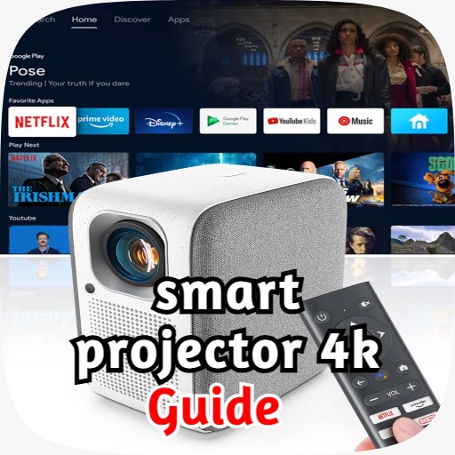 Download Smart projector 4k guide android on PC