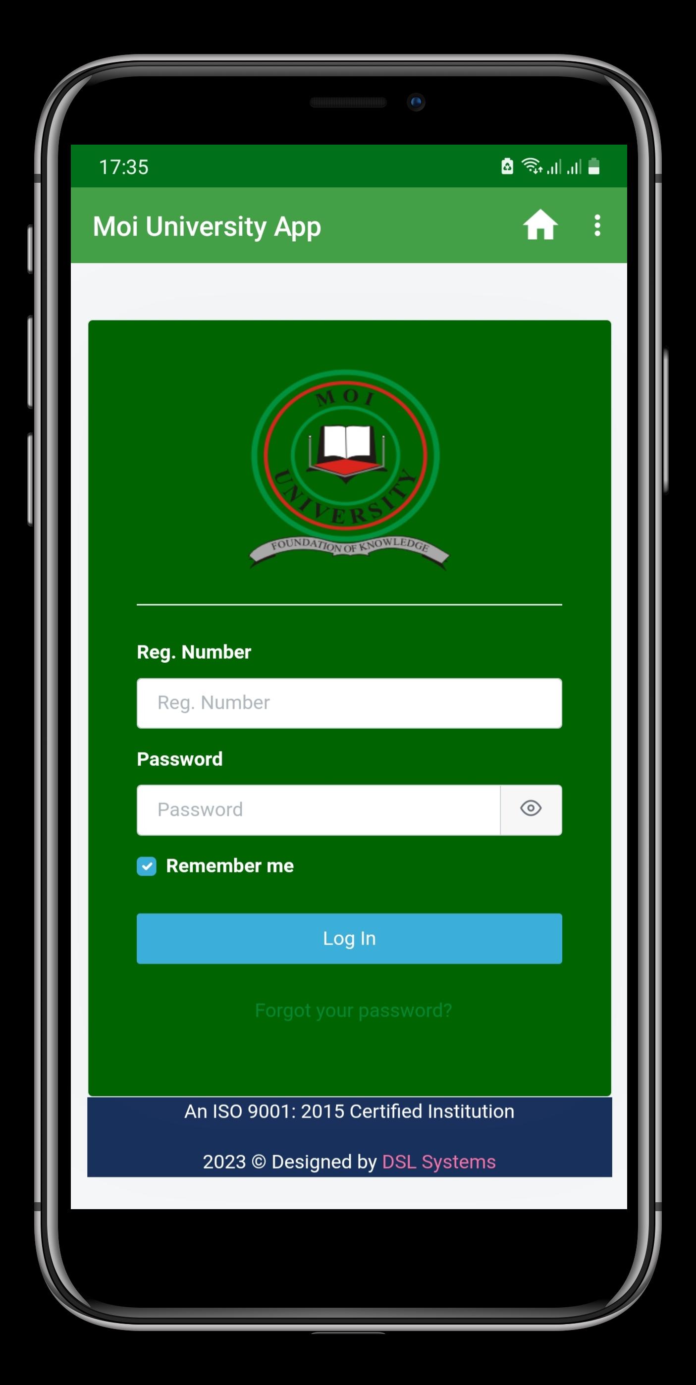 Download Moi University App android on PC