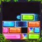 Jewel Drop Slide Block Puzzle