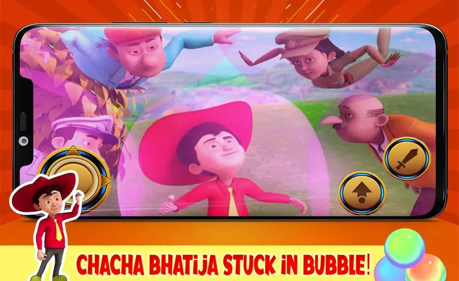 Download Chacha Bhatija Bubble Shooter android on PC