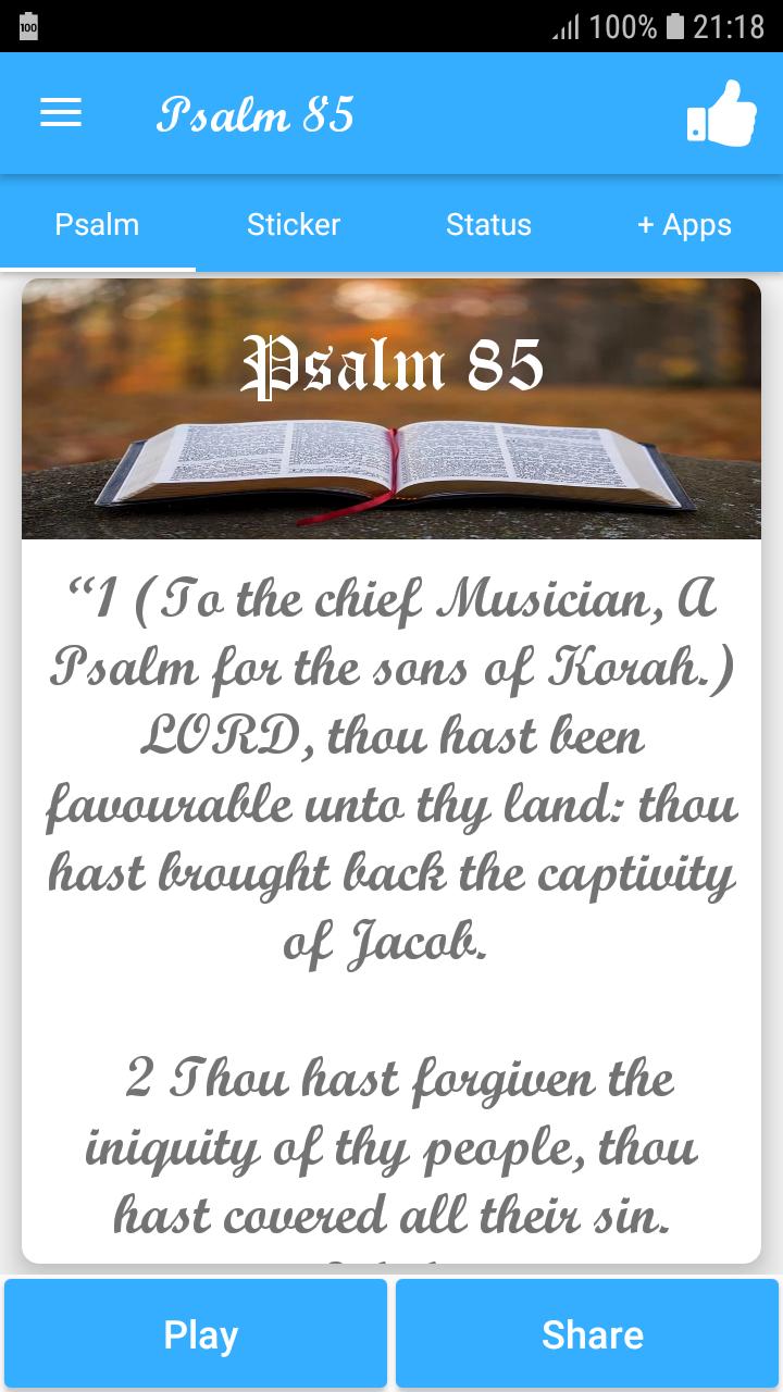 ดาวน์โหลด Psalm 85 บนพีซี | GameLoop Official