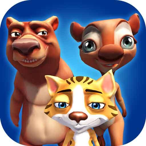 Animal Friends Rush : Fun Run Racing Game