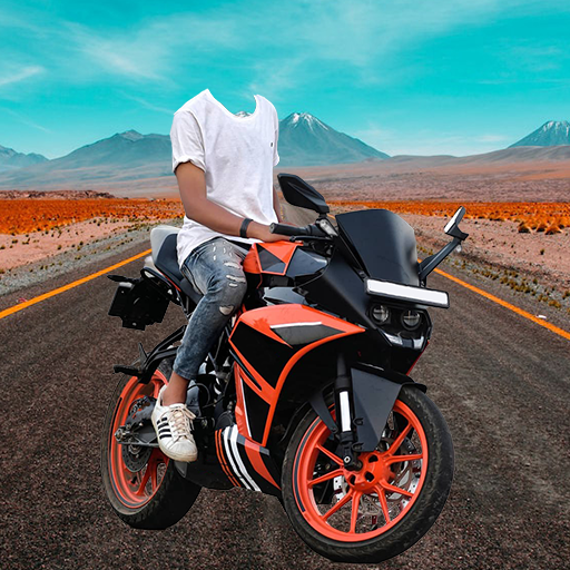 Man Bike Rider Photo Editor