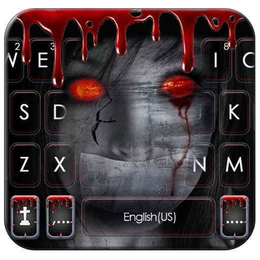Creepy Devil Keyboard Theme