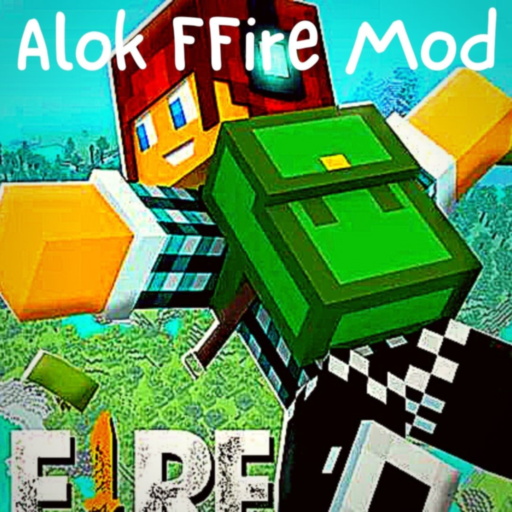 Alok FFire Skin Mod Minecraft