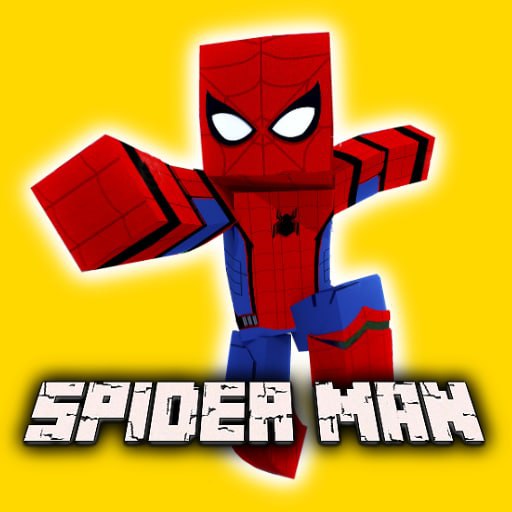 Minecraft mod SpiderMan PE