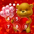 Teddy Bear Pin Lock Screen