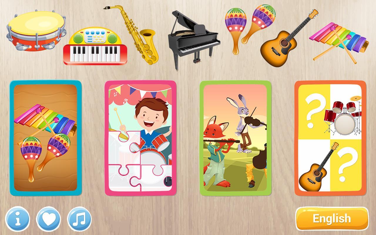 Descargar Kids Puzzle for preschool fun - Music 🎵🎸🎹🥁 en PC | GameLoop ...