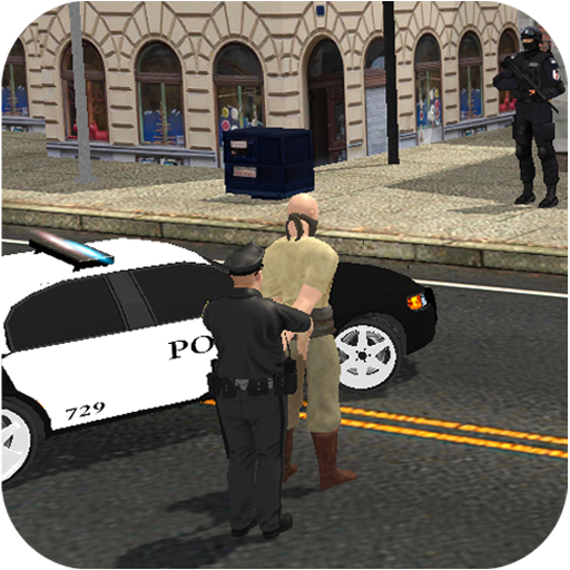 Police Car Chase Crime City Driving Simulator 3D
