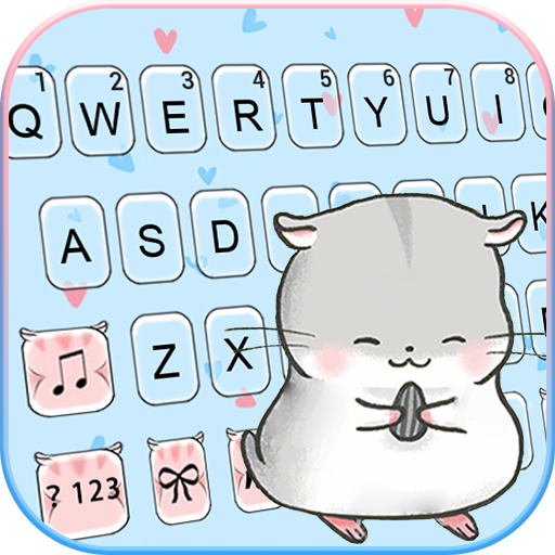 Cute Hamster keyboard