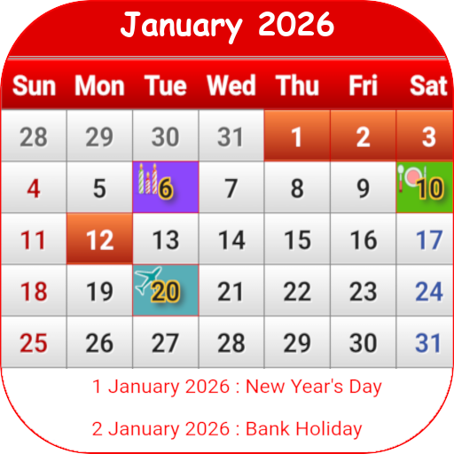 Japan Calendar 2026