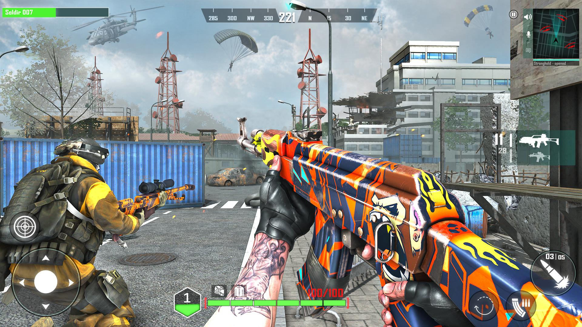 Download Gun Games: Gun Shooter Game 3D android on PC