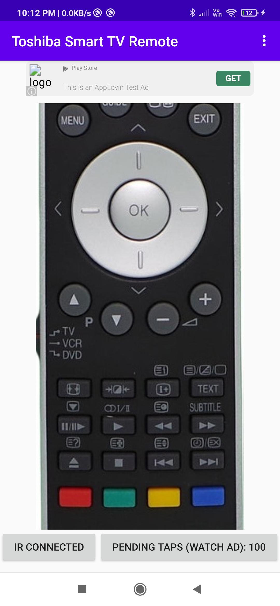 Download Toshiba Smart TV Remote android on PC