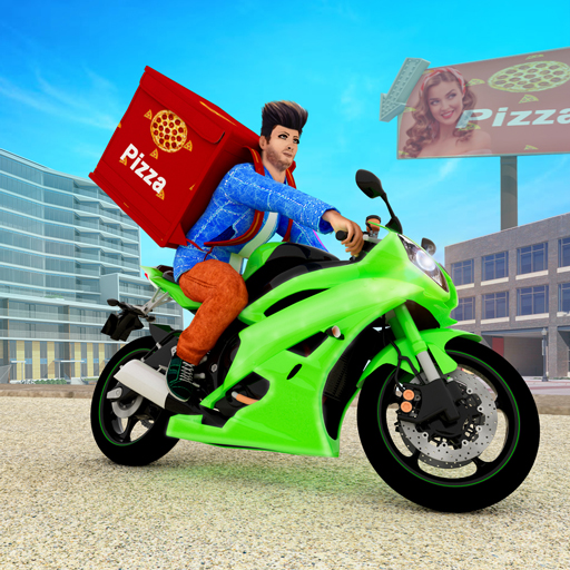 Pizza Delivery Game-Bike Games