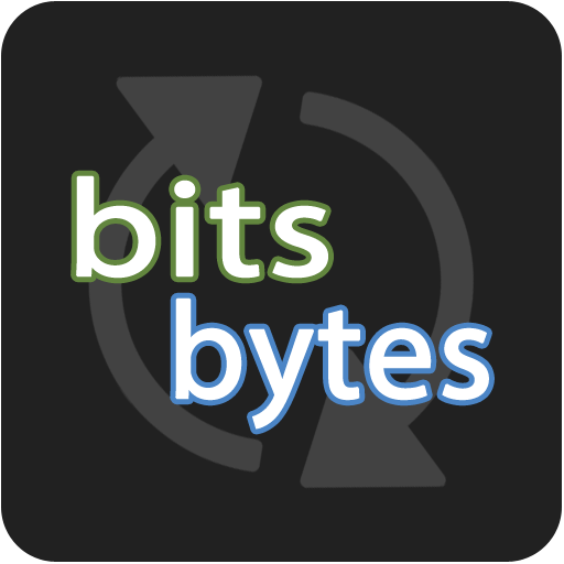 Bits Bytes Binary Converter