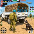 Army Truck Driving Truck 3D