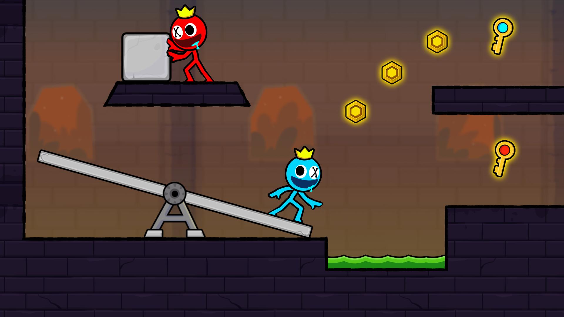 Скачать Red and Blue Stickman 2 на ПК | Официальный представитель GameLoop