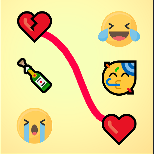 Emoji matching puzzle games 2D