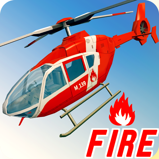 força helicóptero fogo