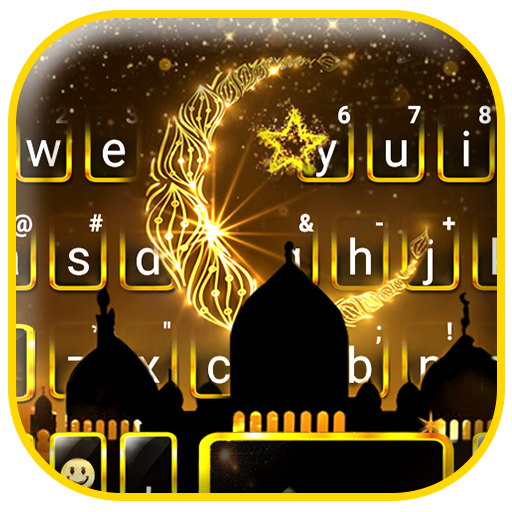 Gold Ramadan keyboard